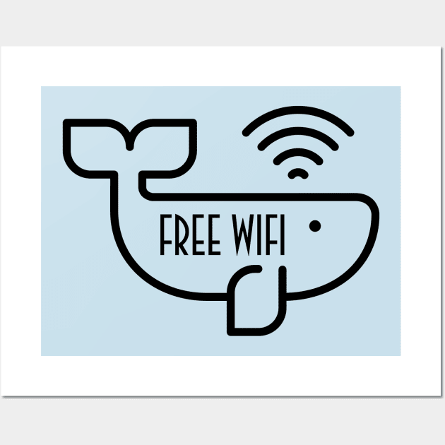 Free WiFi Wall Art by iconnico